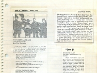 ANGRY SAMOANS Metal Mike Scrapbook 1980 – P.J. Galligan on Lead Guitar Page 26
